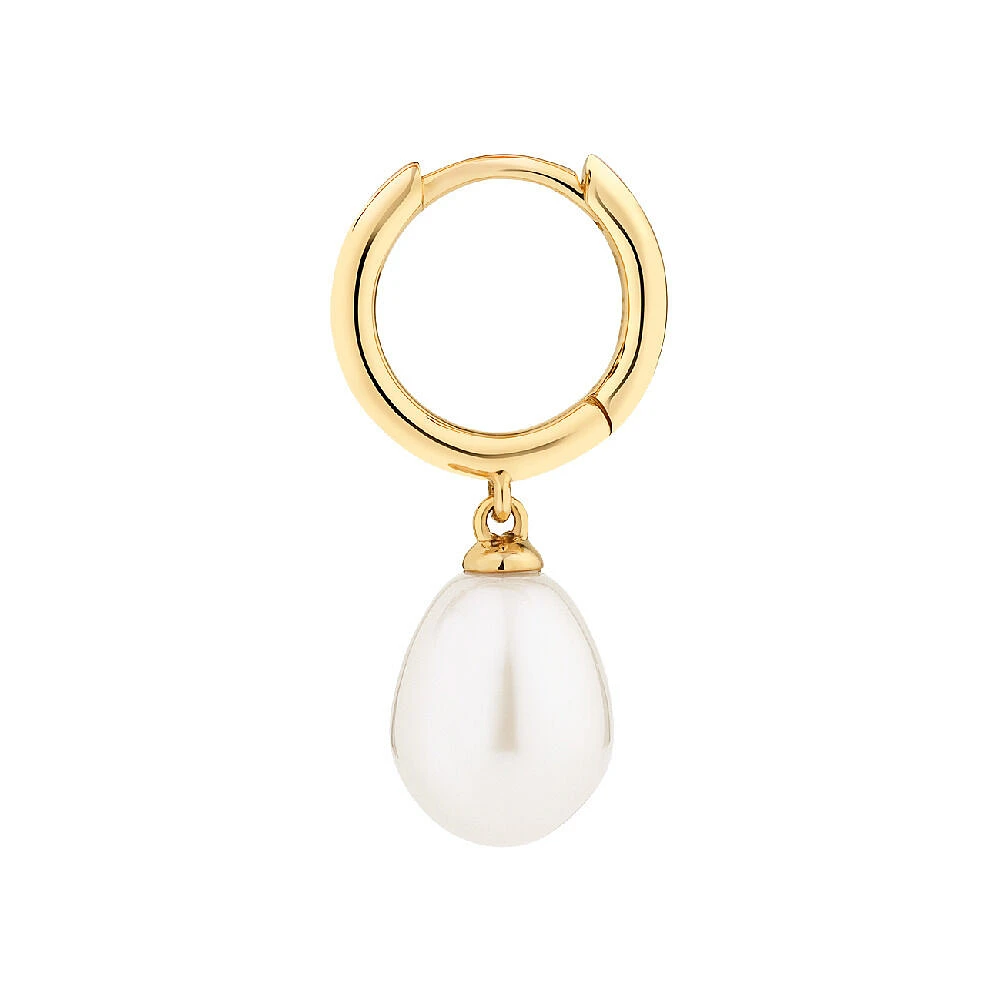 Gold hoop earrings michael hill sale