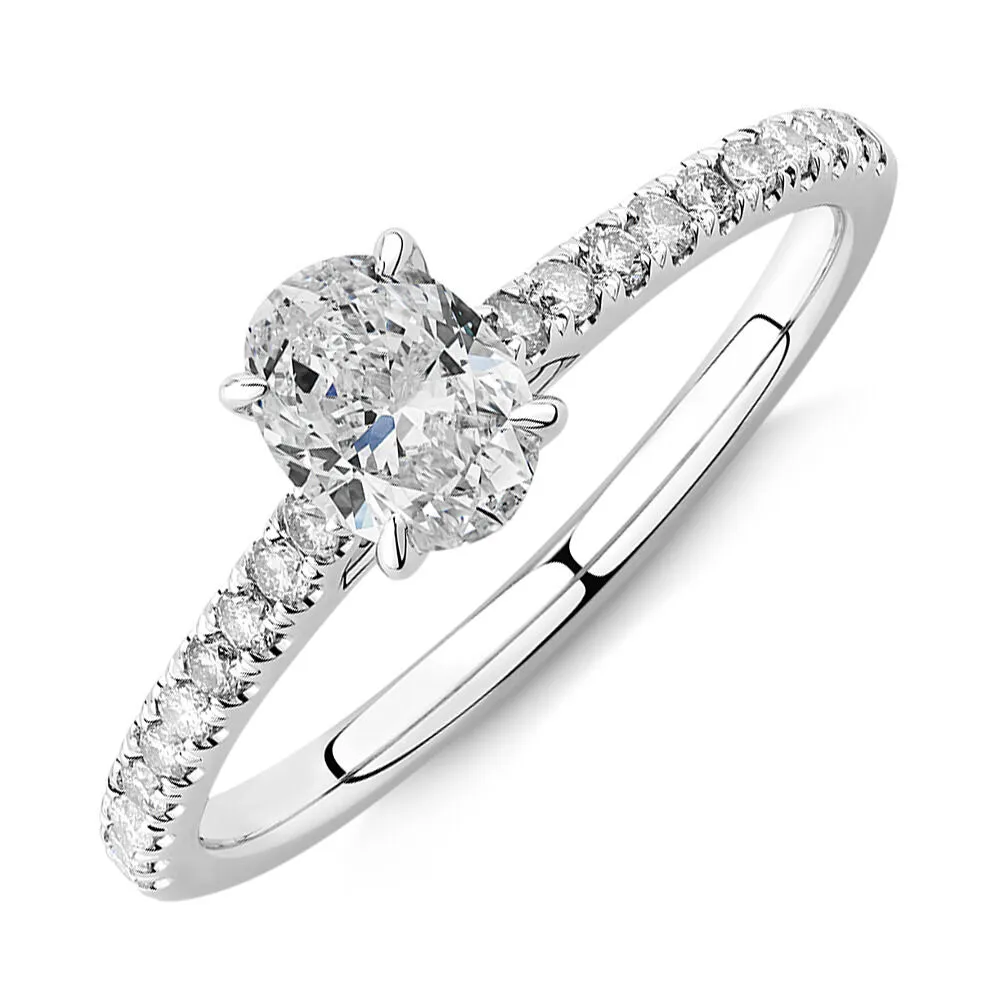 Michael hill solitaire sales ring