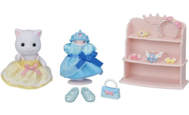 Epoch Everlasting Play Calico Critters Princess Dress Up Set