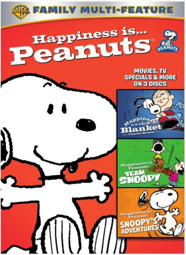 Barnes and Noble Happiness Is Peanuts Movies TV Specials