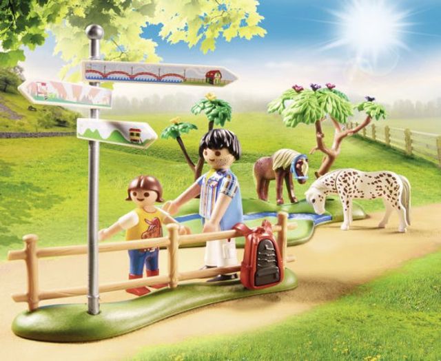 Barnes & Noble PLAYMOBIL Adventure Pony Ride The Summit