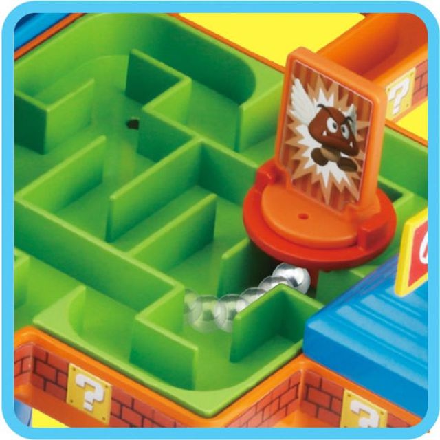 Barnes and Noble Super Mario Maze Game DX, Tabletop Skill and Action ...