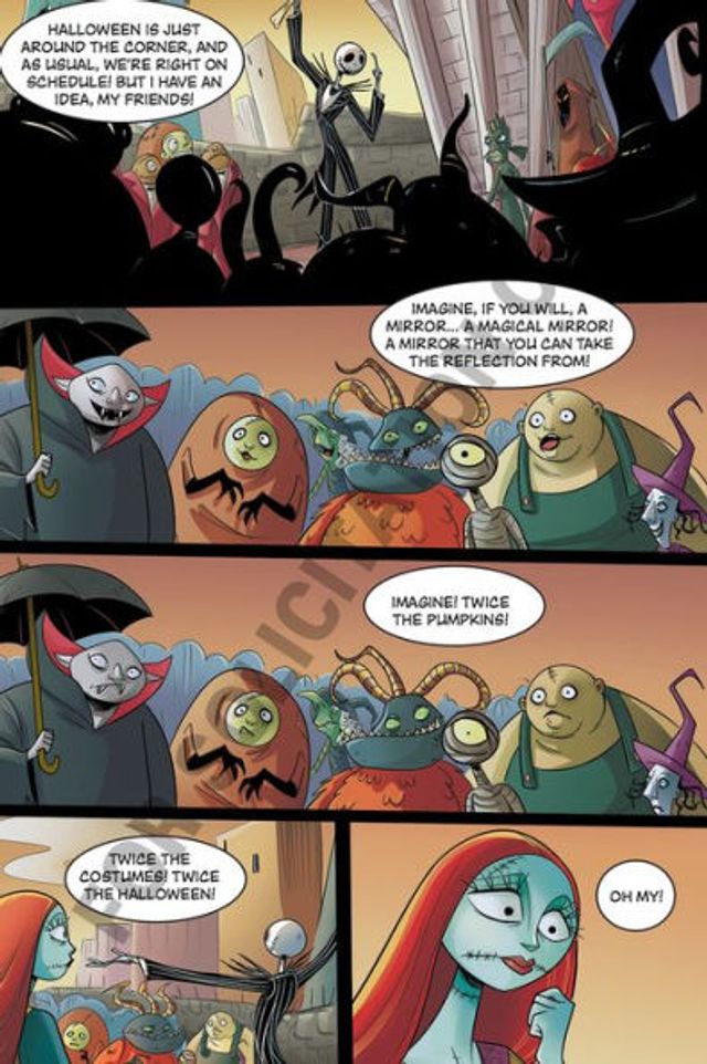 Barnes and Noble Disney Manga Tim Burton's The Nightmare Before