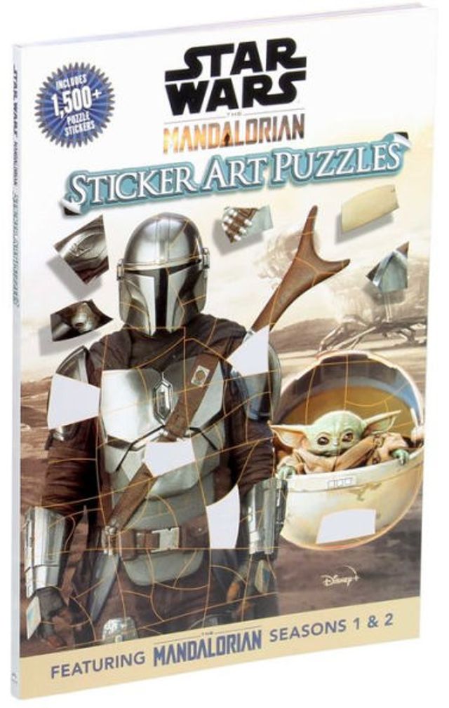Barnes and Noble Star Wars The Mandalorian Sticker Art Puzzles The
