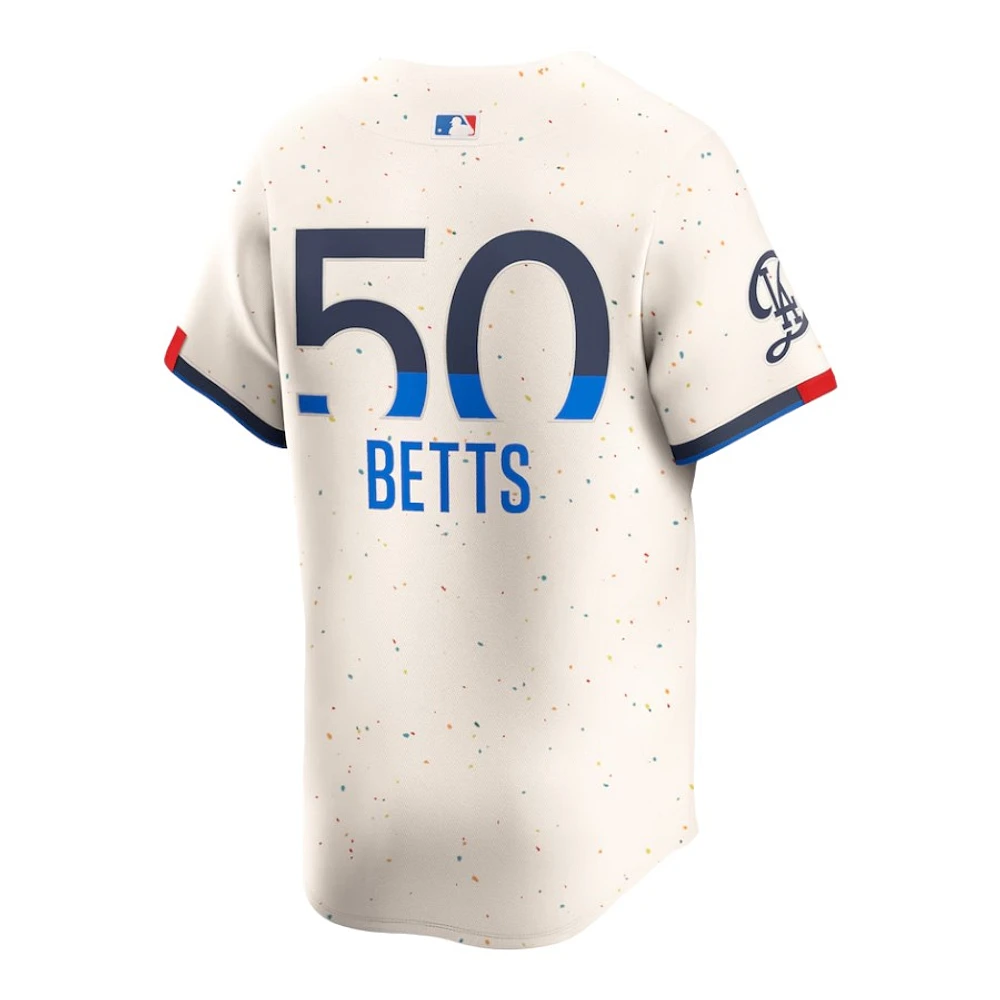 Mookie Betts ベッツ リミテッド ユニフォーム Mサイズ Pro Image Sports Los Angeles Dodgers Mookie Betts Cream 2024 City