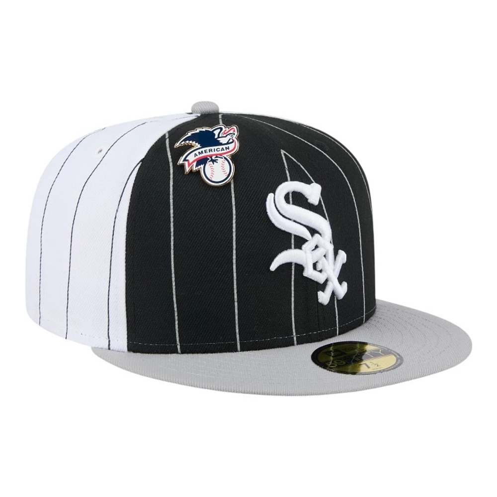 Pro Image Sports Chicago White Sox Pinstripe with League Pin New