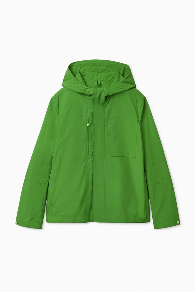 Carhartt WIP Hooded Texture Jacket (87/5/5/3% Polyester/Viscose