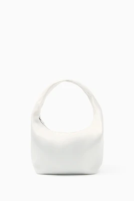 COS High-shine Shoulder Bag in Gray | Lyst