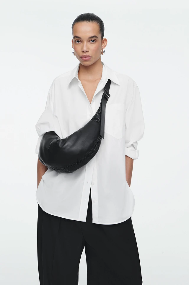 Cos CANOPY CROSSBODY - LEATHER | King's Cross