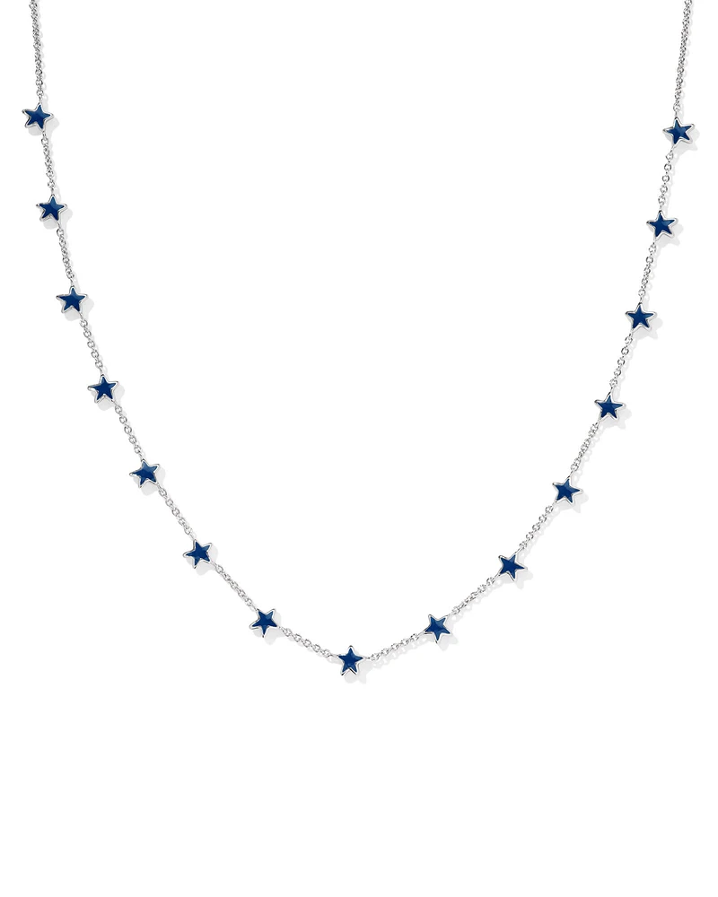 Kendra scott navy blue necklace hotsell