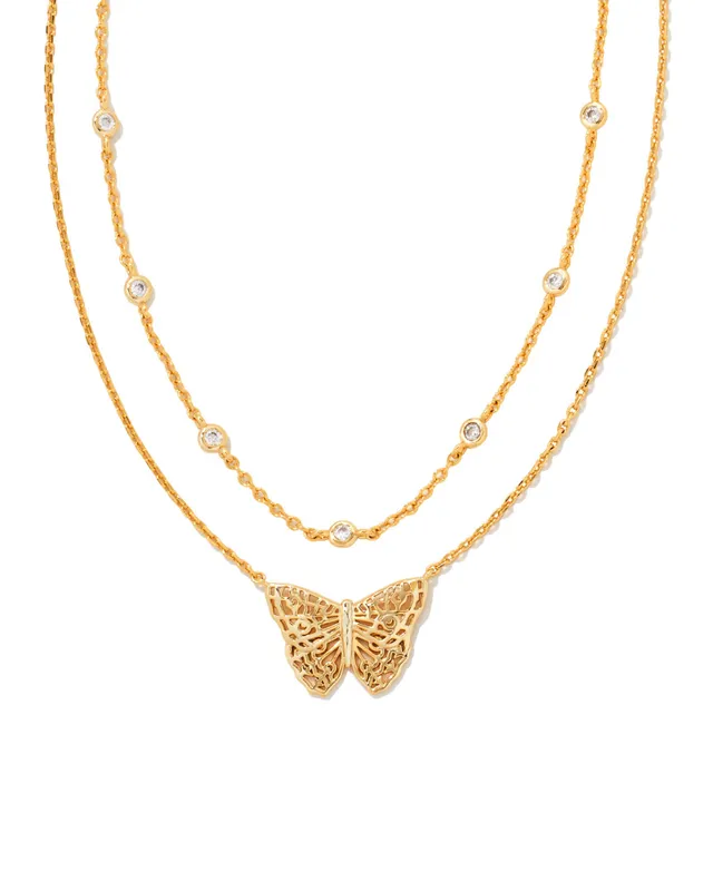 Kendra scott addison triple strand shop necklace