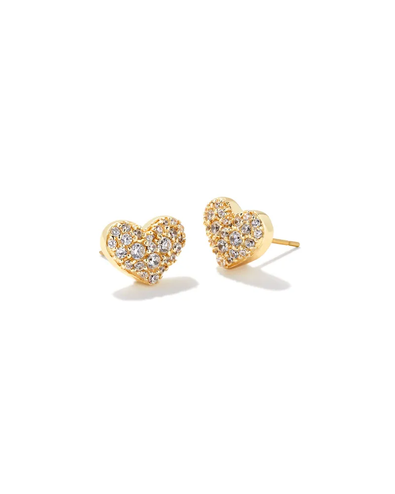 Kendra heart outlet earrings
