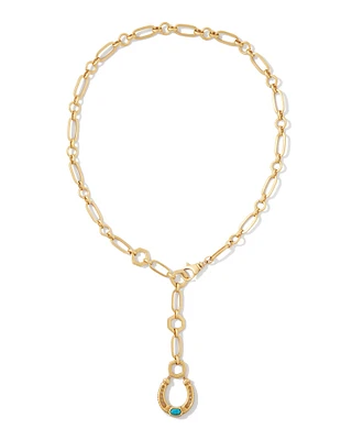 Compare Noble Vintage Silver Horseshoe Pendant Necklace Variegated