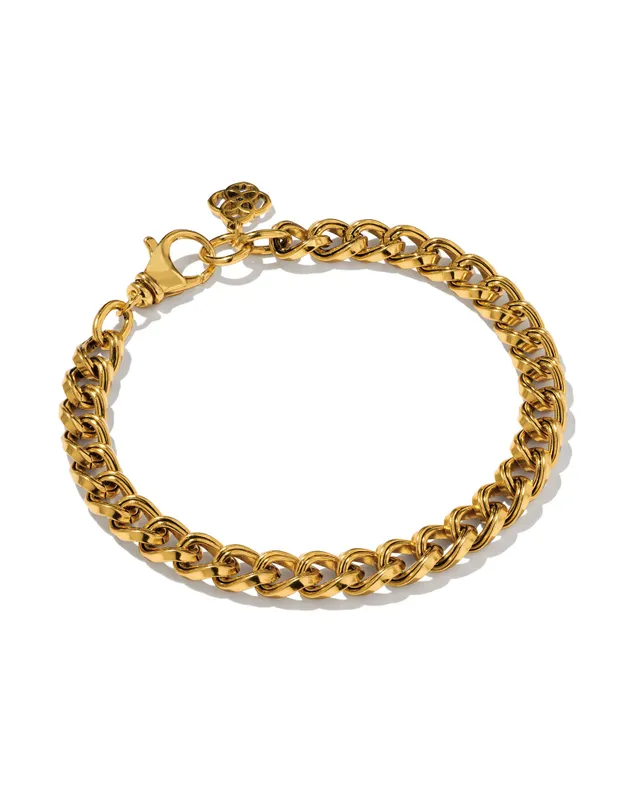 Kendra Scott Vincent Chain Bracelet Gold The Summit at Fritz Farm