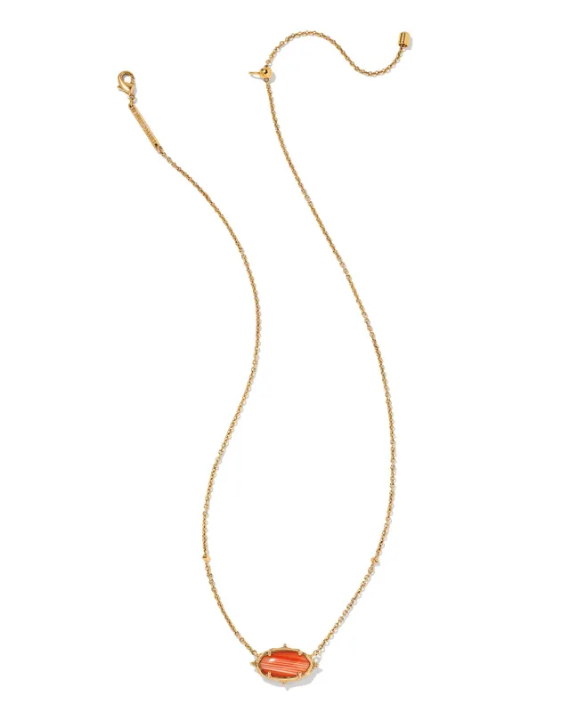 Orange kendra scott necklace clearance