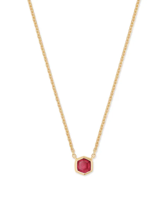 Kendra scott garnet sales necklace
