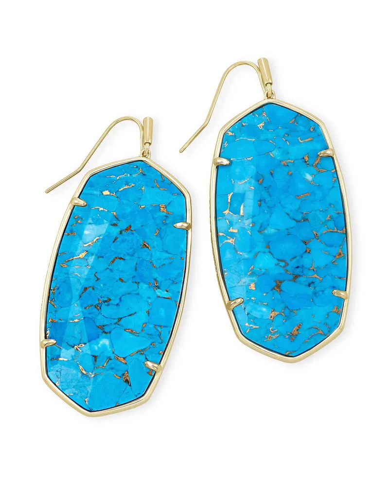 Bronze sales veined turquoise
