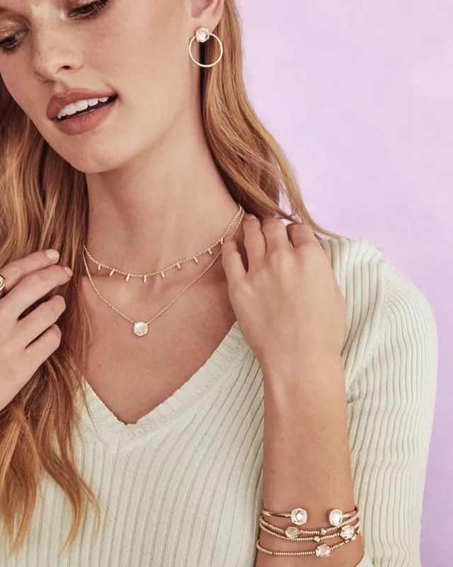 Kendra scott dichroic glass bracelet discount