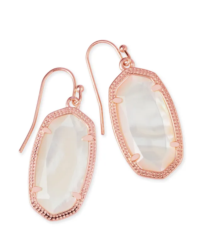 Kendra scott rose gold drop earrings cheap