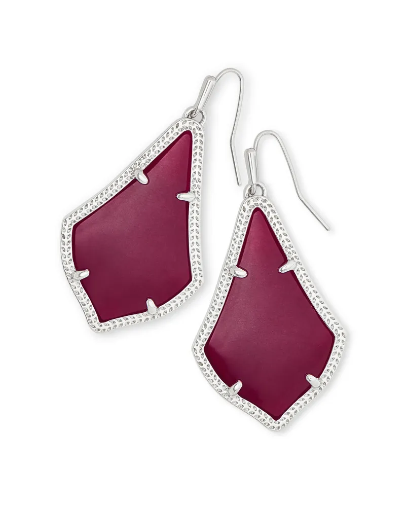 Maroon kendra scott earrings online