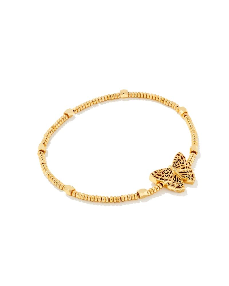Kendra Scott Hadley Stretch Bracelet in Gold Bethesda Row