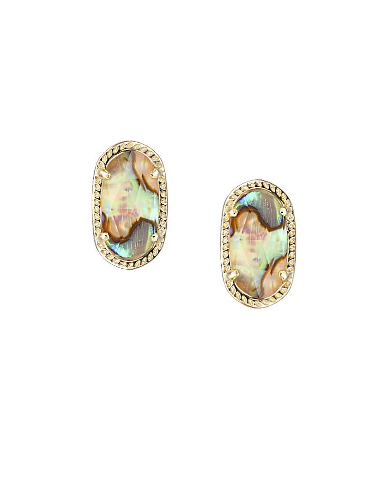 Abalone shell stud earrings shop