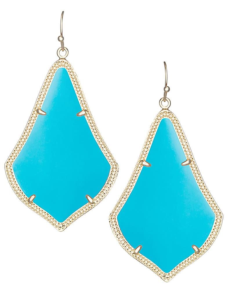 Kendra scott turquoise earrings discount