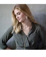 Kendra Scott Sadie Spear Earrings in Rose Gold The Summit