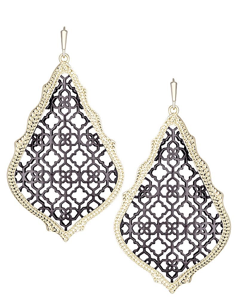 Kendra scott top addie gunmetal