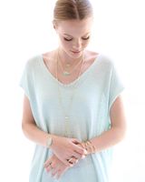 Kendra Scott Cami Necklace in Coral Kyocera Opal Bridge Street