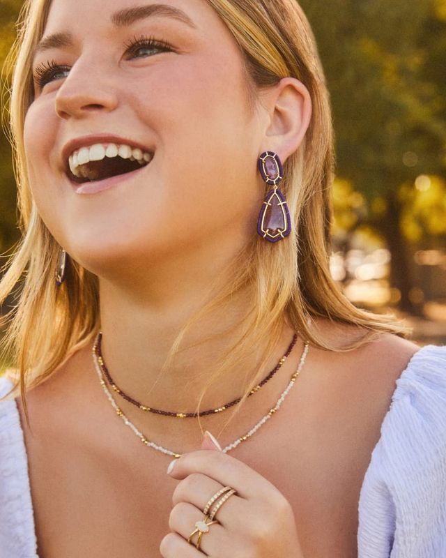 Kendra Scott Scottie Choker Gold Choker Collar Necklace Jewelry