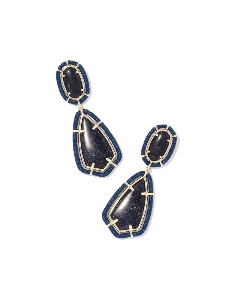 Kendra scott new arrivals blue goldstone