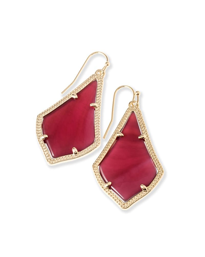 Kendra scott burgundy earrings hot sale