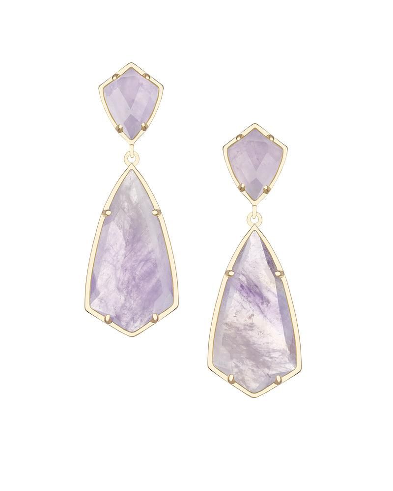 Kendra scott shop amethyst earrings