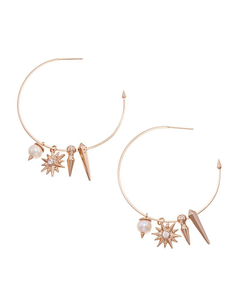 Kendra scott hoop earrings with star charms new arrivals