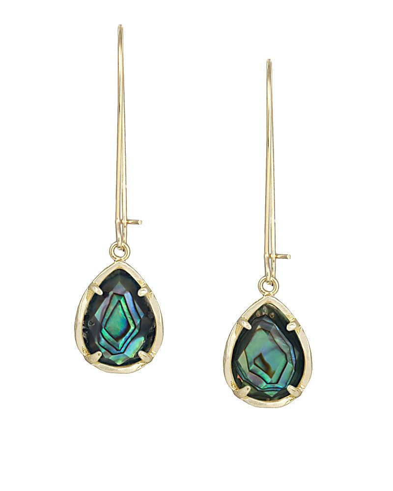Kendra Scott Dee Earrings in Abalone Shell The Summit at Fritz Farm