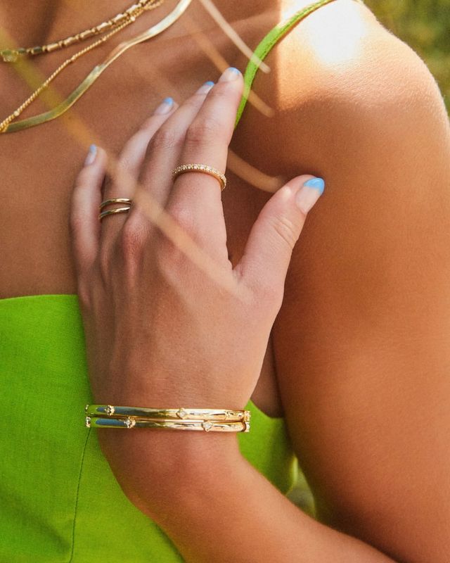 Kendra scott outlet gold bangle