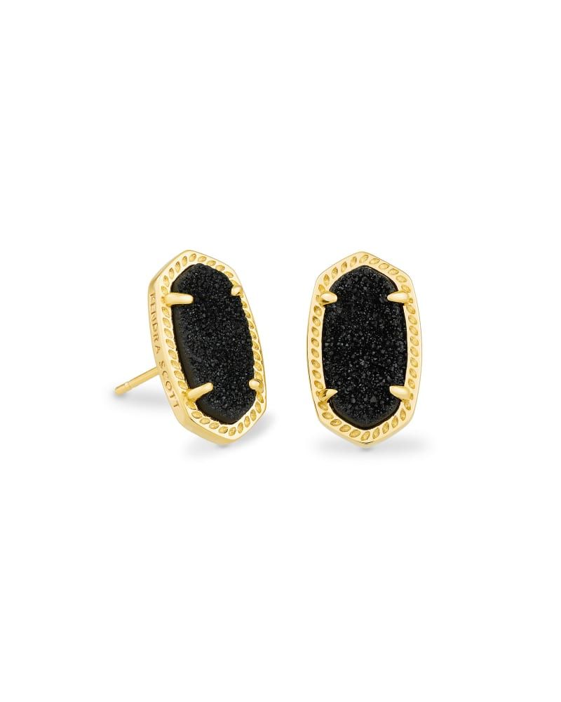 Ellie gold stud outlet earrings