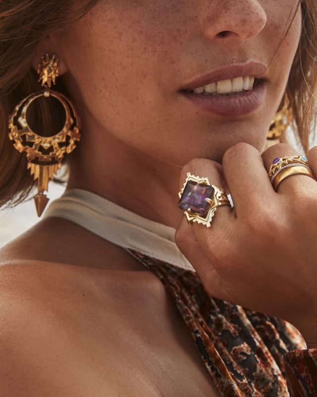Kendra scott outlet abalone ring