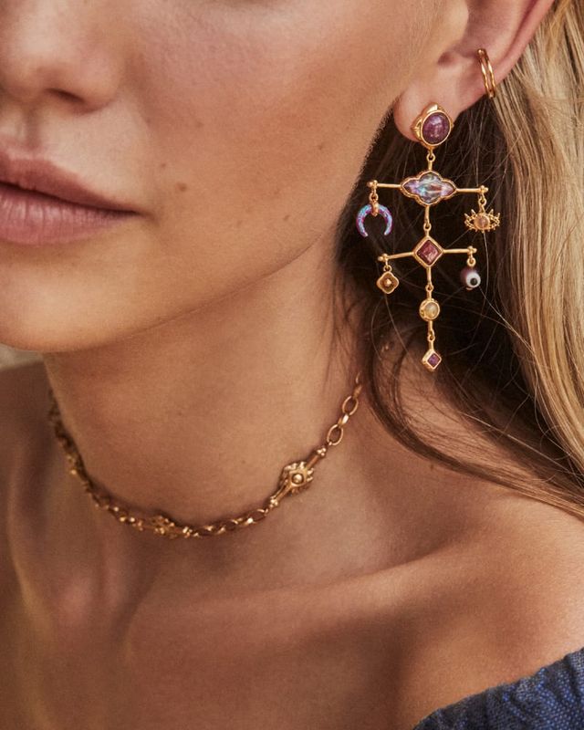 Kendra scott chain earrings deals