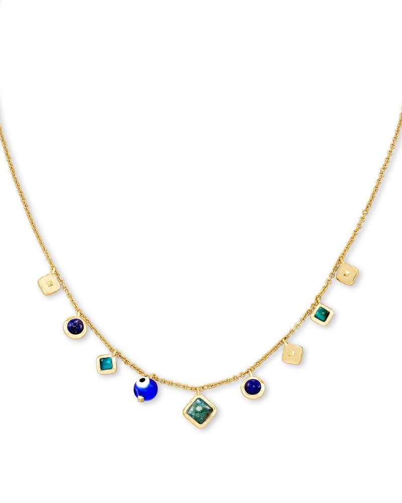 Kendra scott teal hotsell necklace
