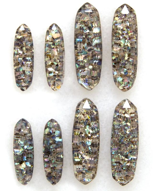 Kendra Scott Layla Earrings in Crushed Abalone Shell Bethesda Row