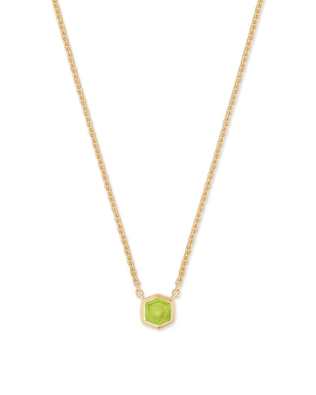 Kendra scott sales peridot necklaces