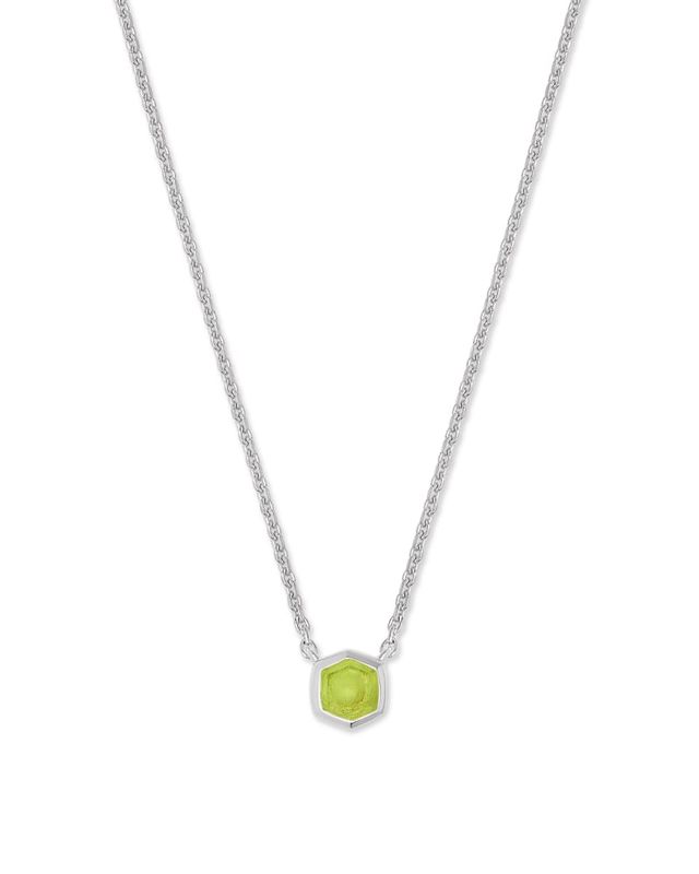Kendra scott peridot necklace hotsell