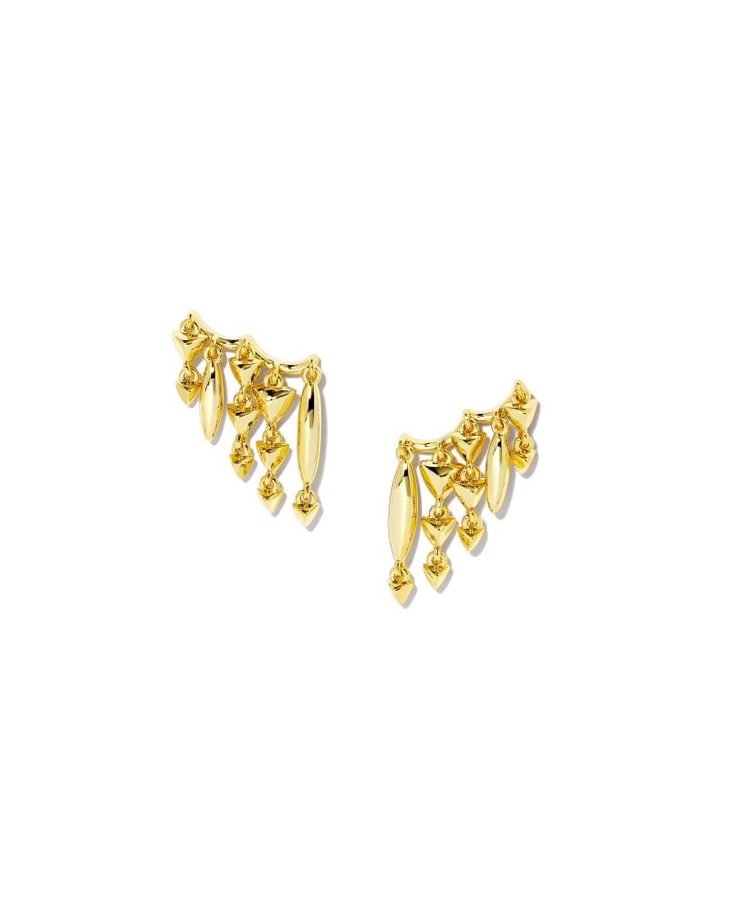 Kendra scott leaf new arrivals earrings