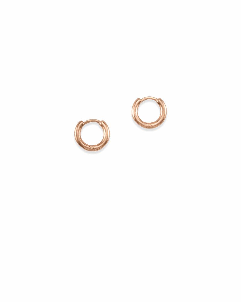 Kendra scott rose gold hoops top