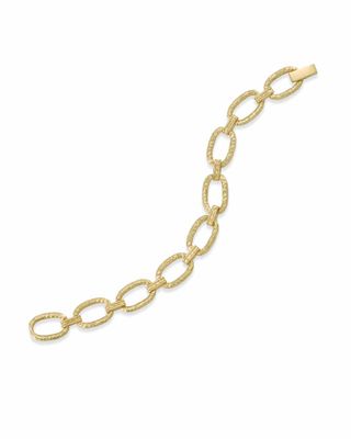 Kendra Scott Jodie Adjustable Chain Bracelet in Gold The Summit
