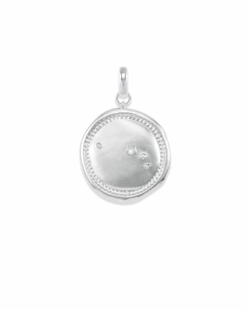 Kendra Scott Aries Coin Charm in Silver The Summit