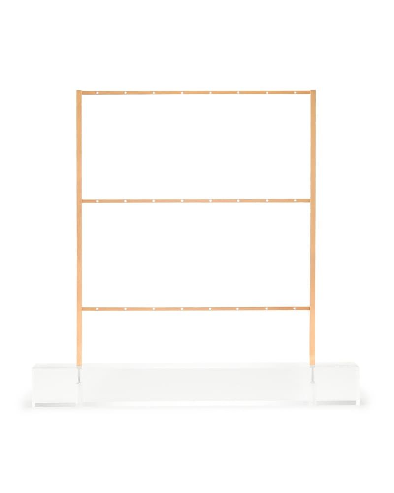 Rose gold discount earring stand