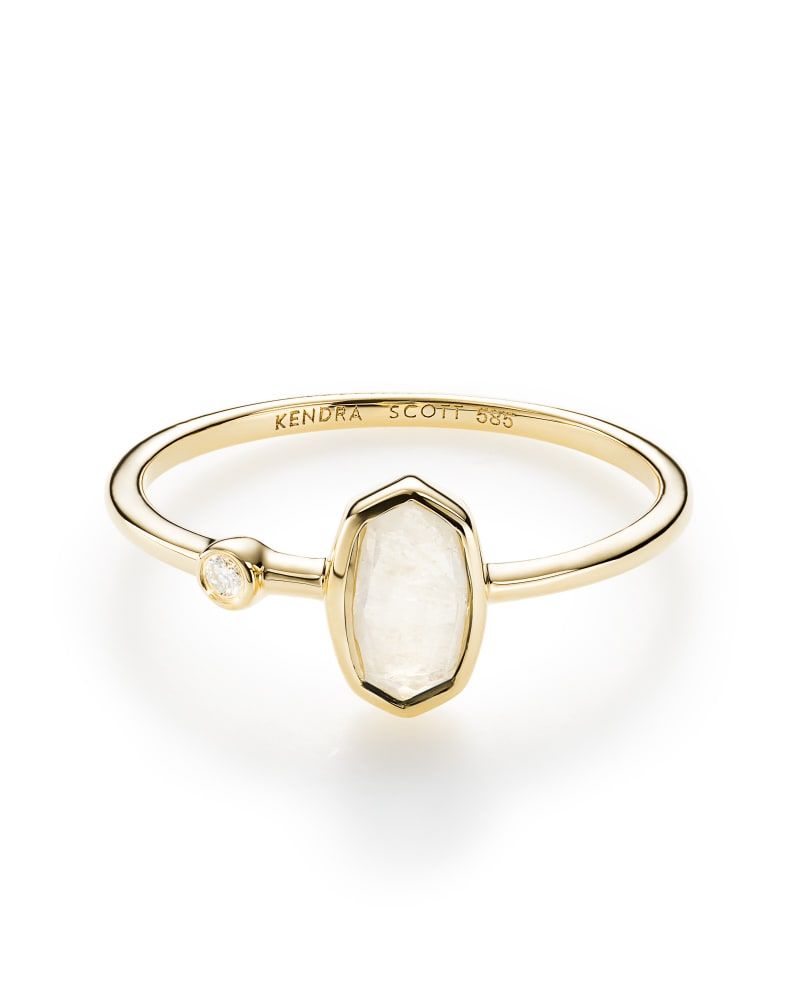 Kendra scott new arrivals moonstone ring